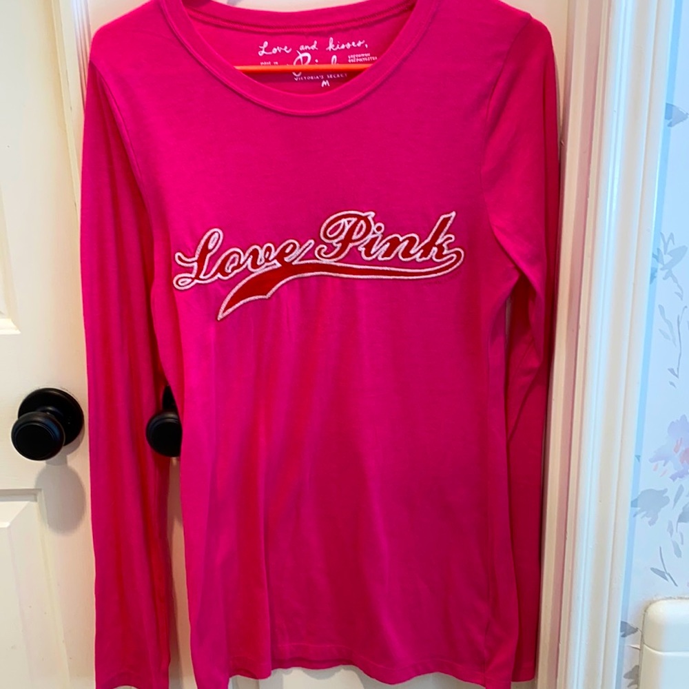 Love Pink long sleeve tee